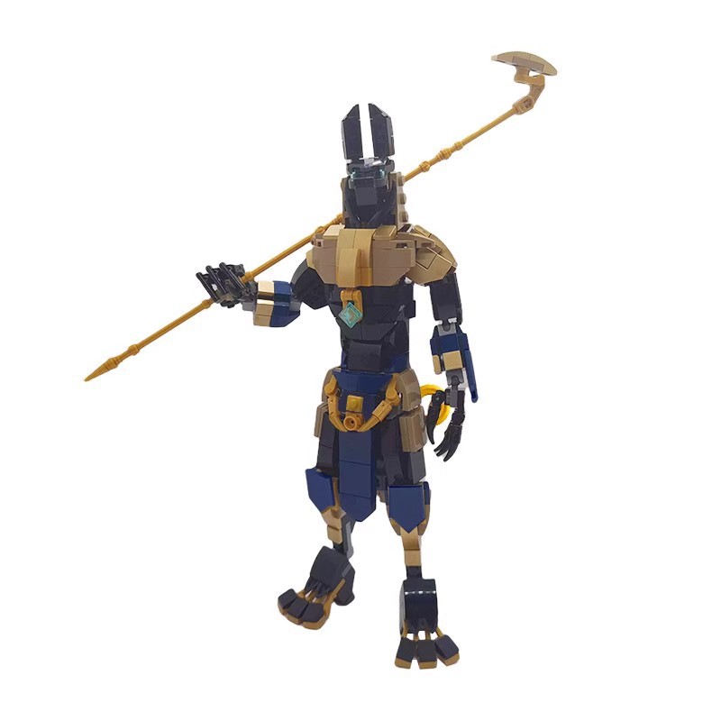 Model Kit Anubis - Egyptian Mythology Jackal-Headed God Building Block