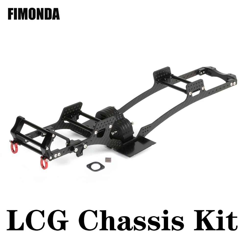 Model Kit Helicopter - Carbon Fiber LCG Chassis Kit Frame
