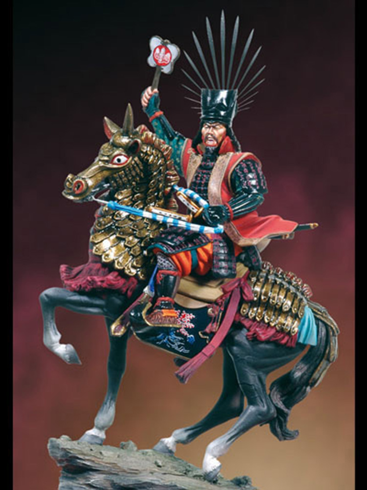 Model Kit Horse - New Unassembled 1/32 ancient warrior sit