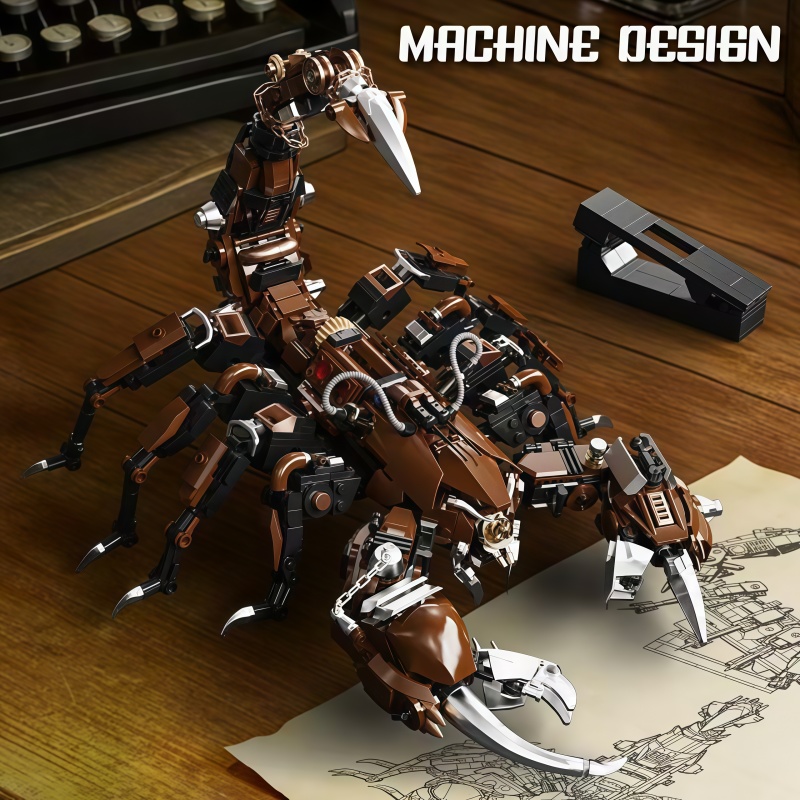 Model Kit Anubis - Mechanical Scorpion Building Blocks Set, 1074