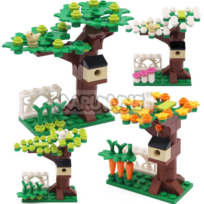 Model Kit Simulator - MARUMINE Small Particles MOC Bricks Tree