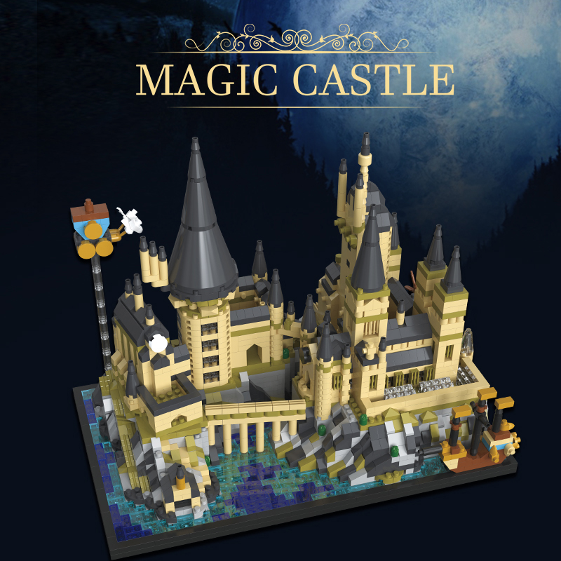 Medieval Magic Castle Harry Po - Model Kit Harry Potter review and price