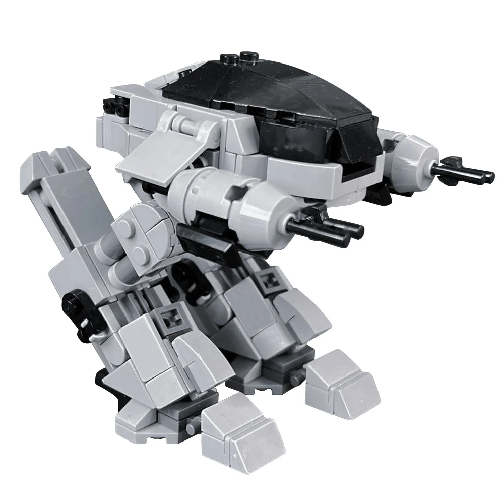 MOC Mechanical War Polices Mec - Model Kit Robocop review and price