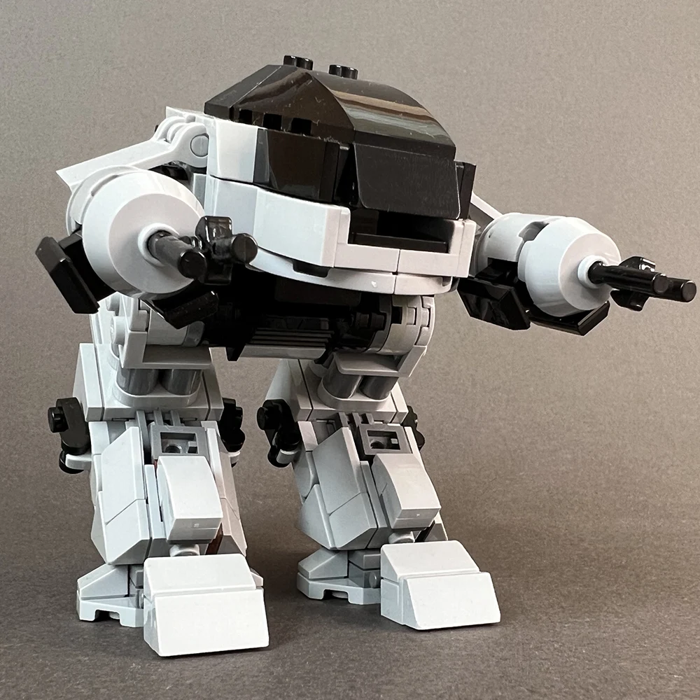 MOC Mechanical War Polices Mec - Model Kit Robocop review and price