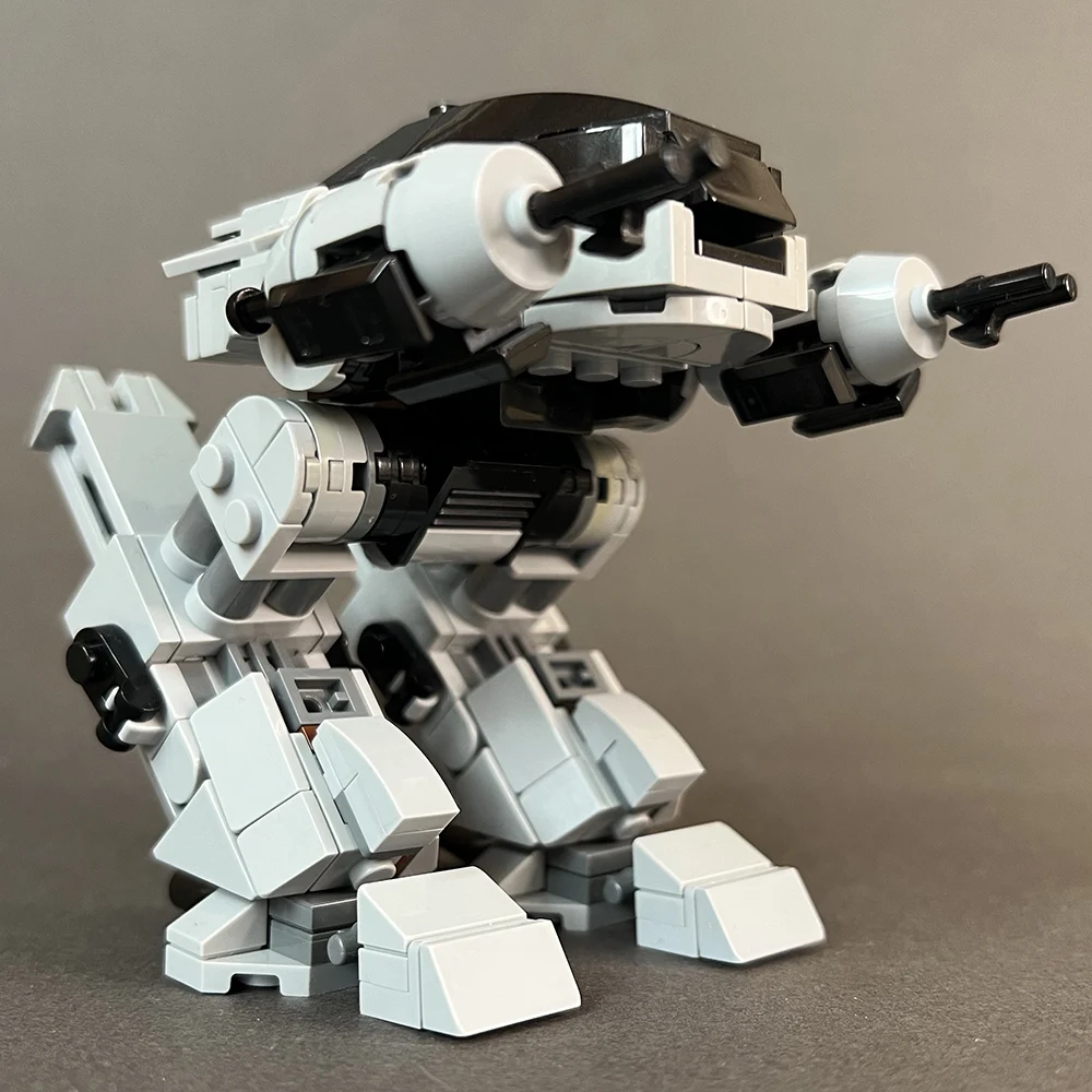 MOC Mechanical War Polices Mec - Model Kit Robocop review and price
