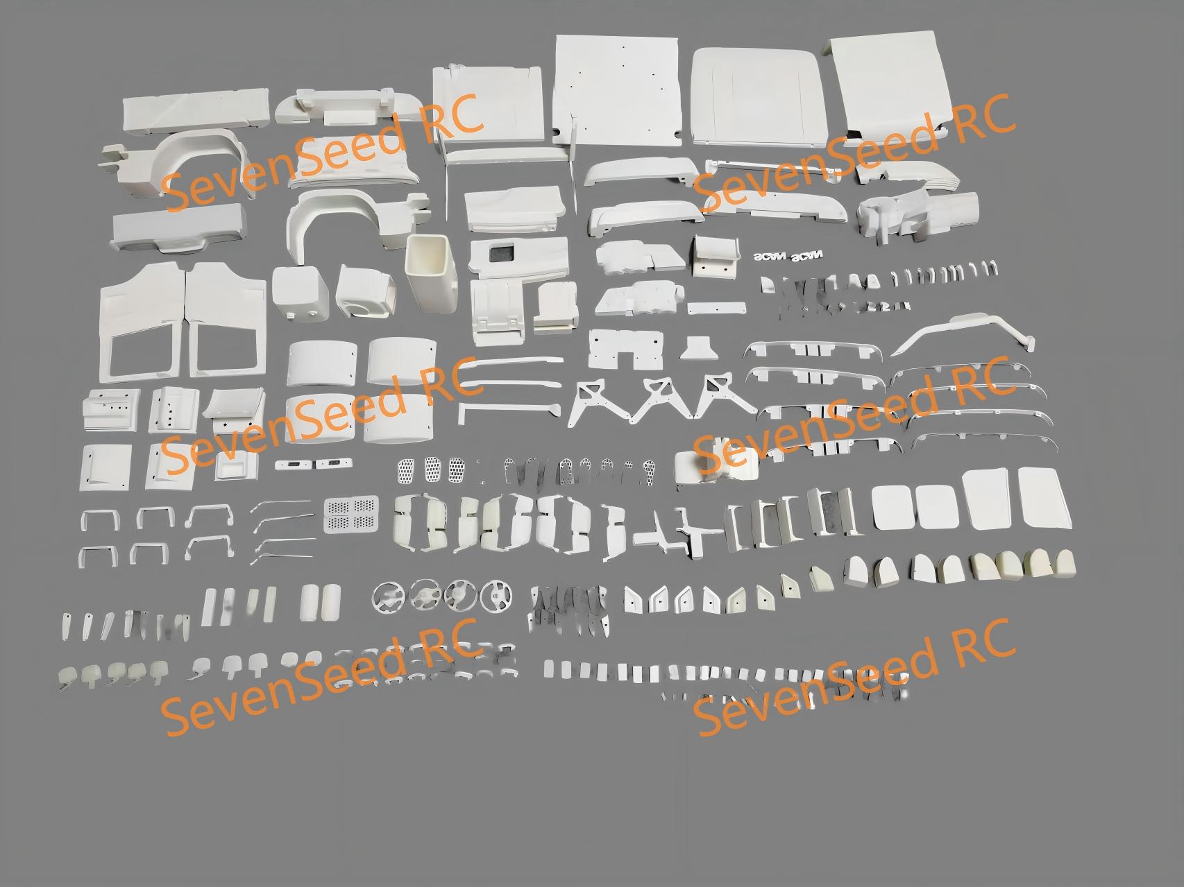 3d Printed Truck KIT SCANI XT  - Model Kit Jdm review and price