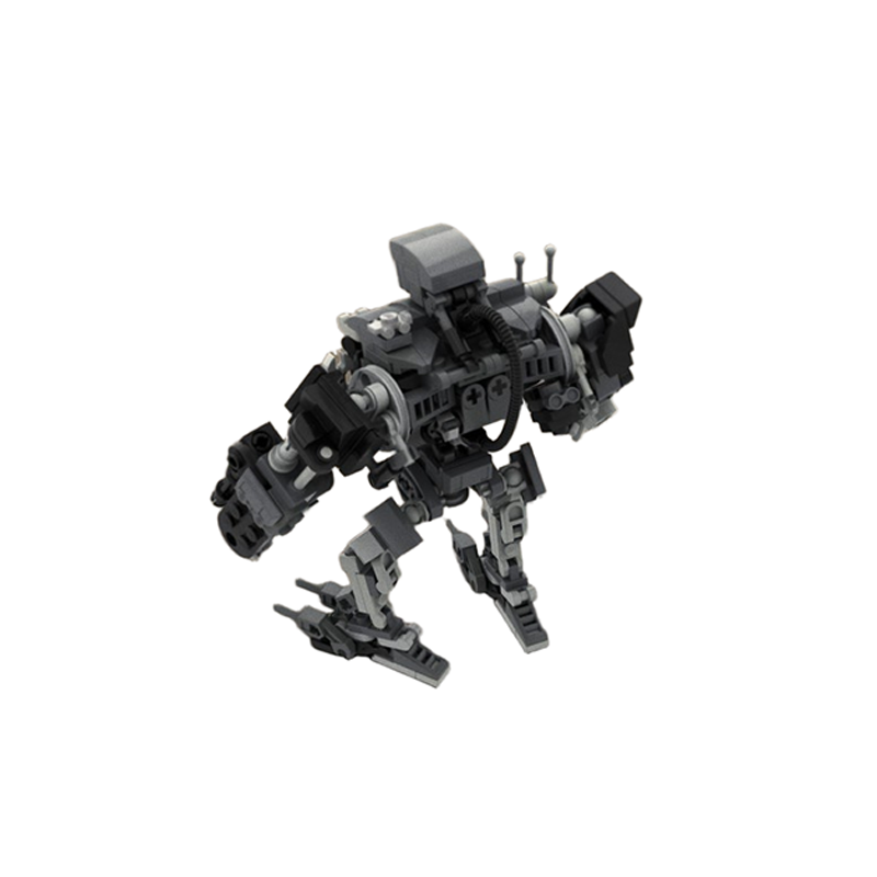 263pcs MOC Robocain From Roboc - Model Kit Robocop review and price