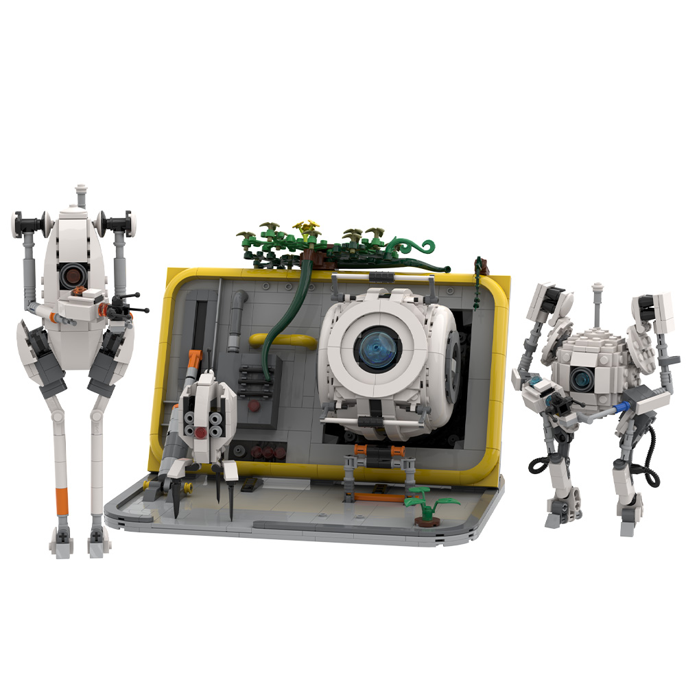 MOC Portal 2 GLaDOS Robot Buil - Model Kit Robocop review and price