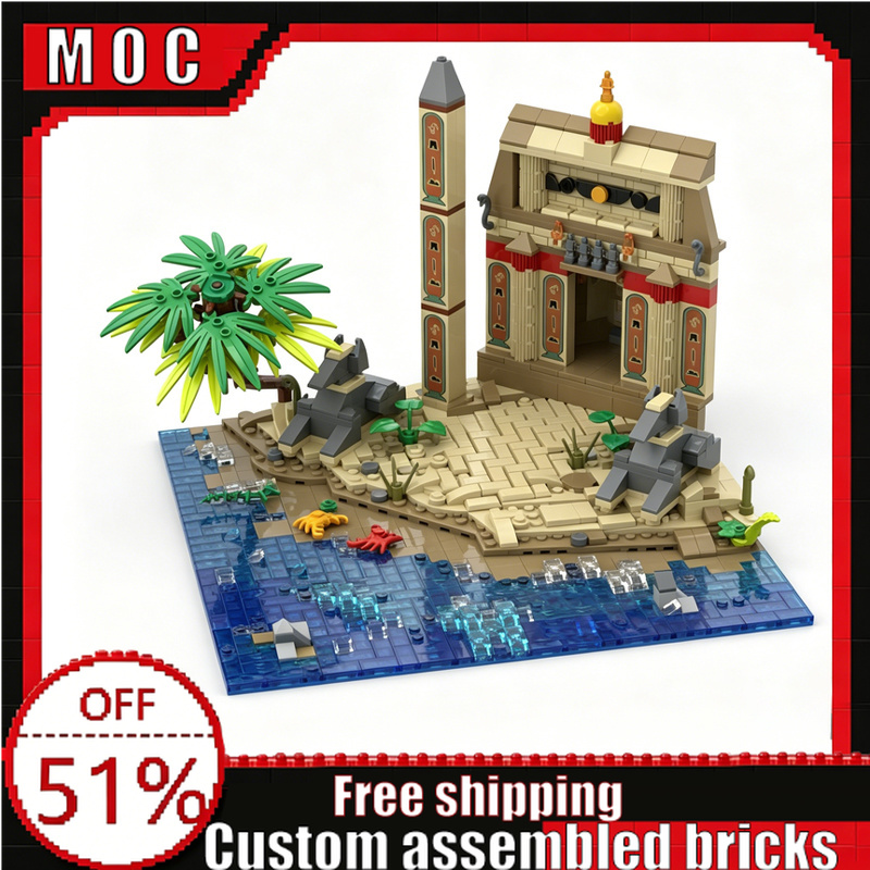 940PCS Lost Shrine of Anubis A - Model Kit Anubis review and price