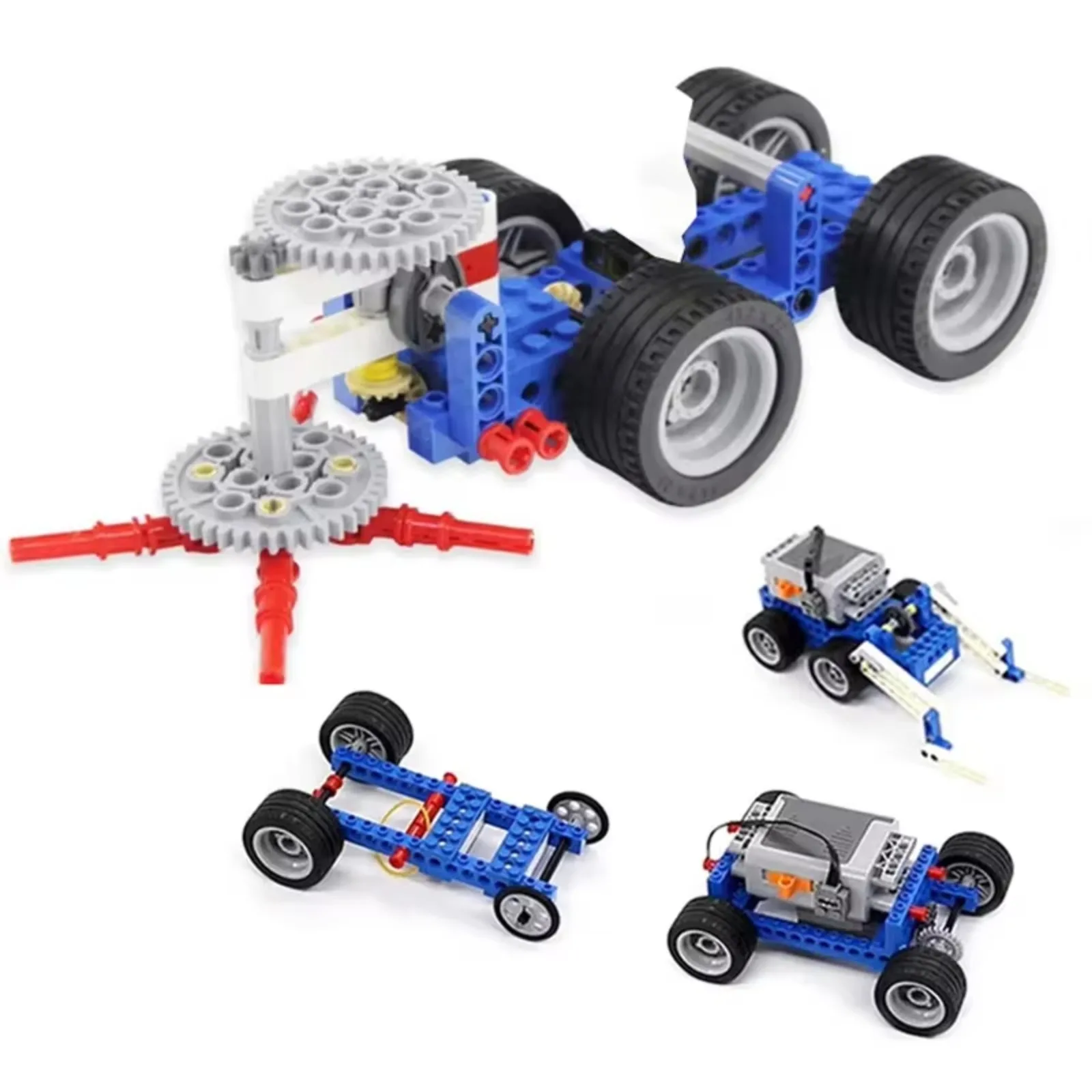 396PCS Technical MOC Building  - Model Kit Simulator review and price