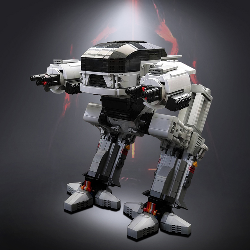 Gobricks UCS Scale ED-209 Robo - Model Kit Robocop review and price