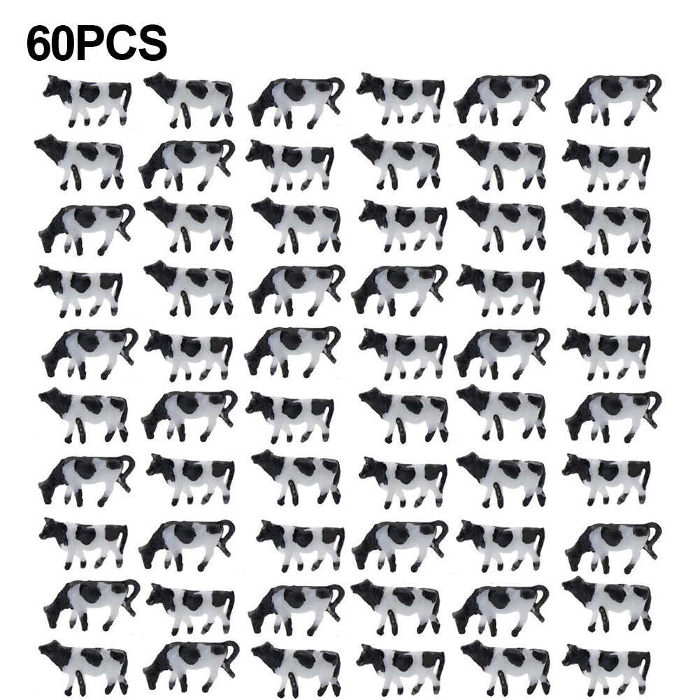 60Pcs HO/N Scale Model Miniatu - Model Kit Horse review and price