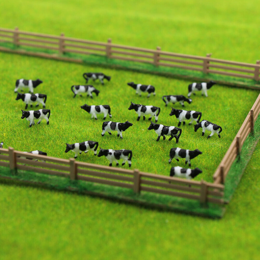 60Pcs HO/N Scale Model Miniatu - Model Kit Horse review and price