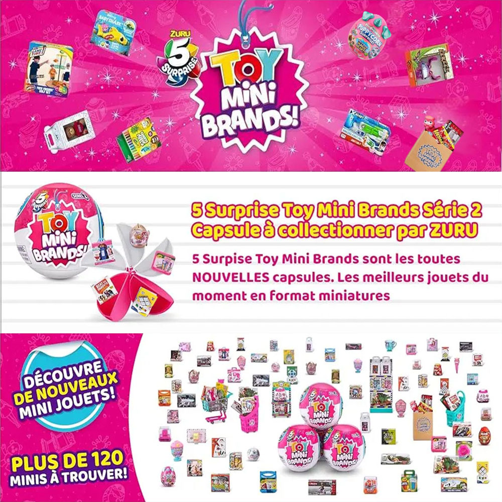 Zuru 5 Surprise Toy Mini Brand - Model Kit Brand review and price