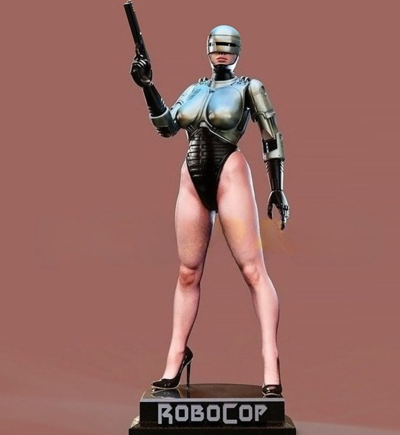 1/24 Scale Die-Cast Resin Figu - Model Kit Robocop review and price