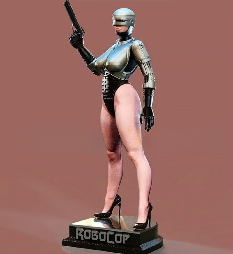 1/24 Scale Die-Cast Resin Figu - Model Kit Robocop review and price
