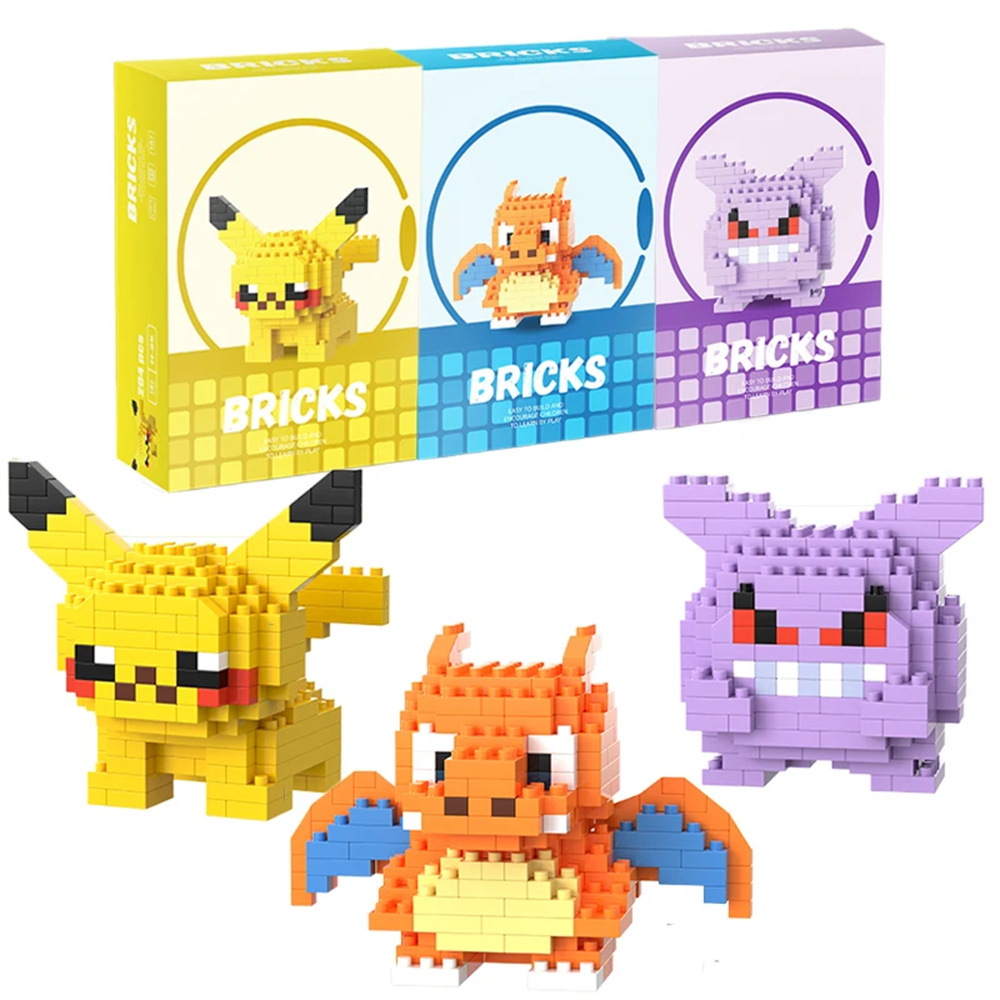 Pokemon Micro Building Blocks  - Model Kit Simulator review and price