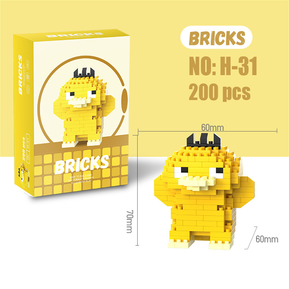 Pokemon Micro Building Blocks  - Model Kit Simulator review and price