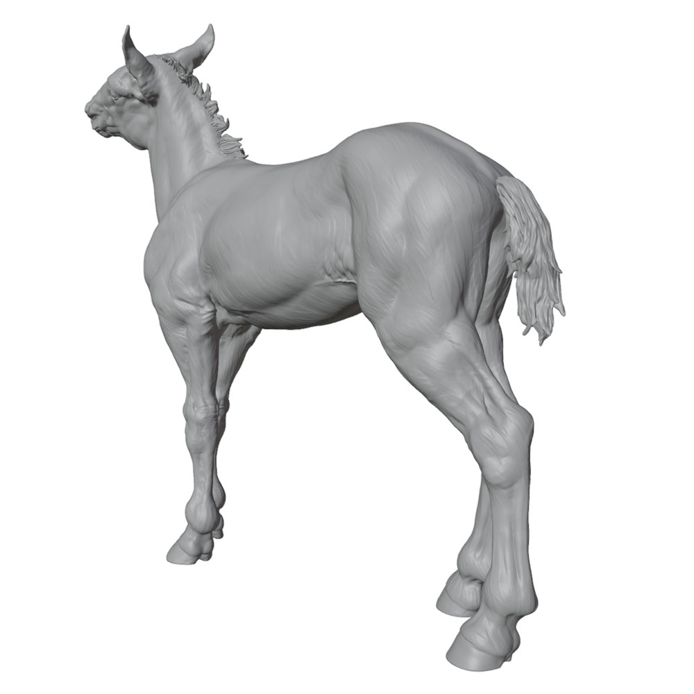 High-Detail Printing, Realisti - Model Kit Horse review and price