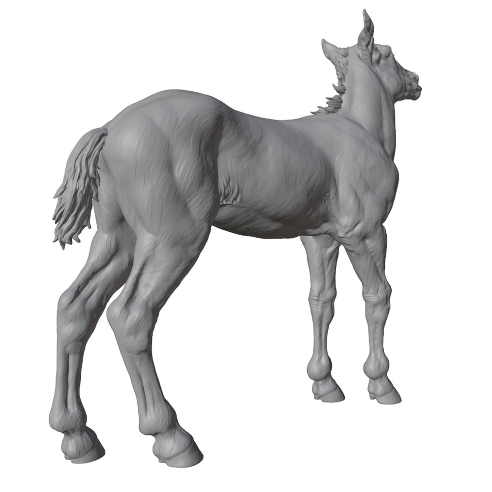 High-Detail Printing, Realisti - Model Kit Horse review and price