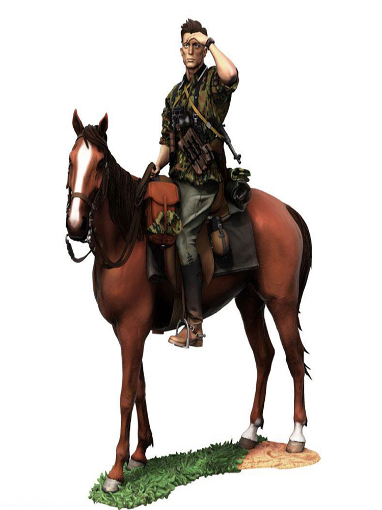 1/18 Ancient Officer Sit with  - Model Kit Horse review and price