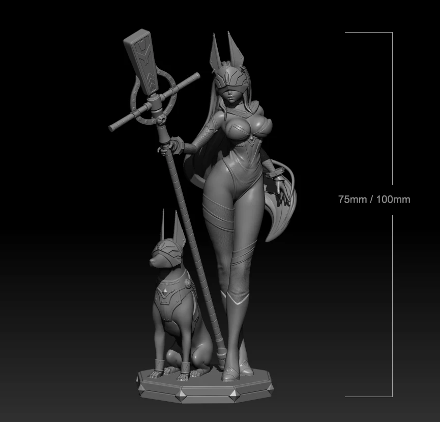 1/24 1/18 Resin Model Kits Anu - Model Kit Anubis review and price