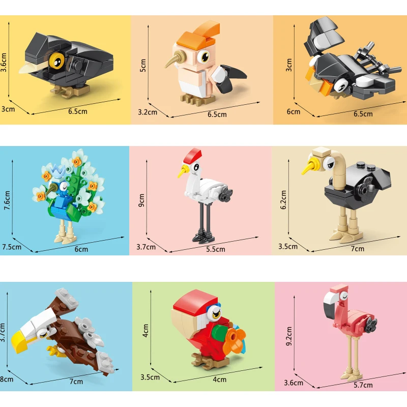 Bricks Animal Bird Paradise Cr - Model Kit Horse review and price