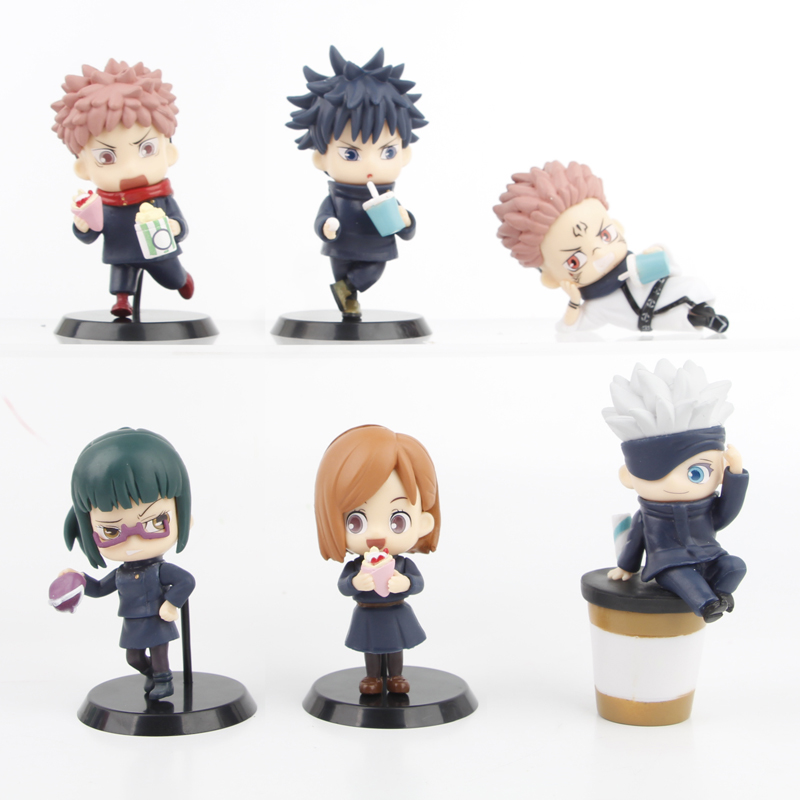 6pcs/set Anime Jujutsu Kaisen  - Model Kit Jujutsu Kaisen review and price