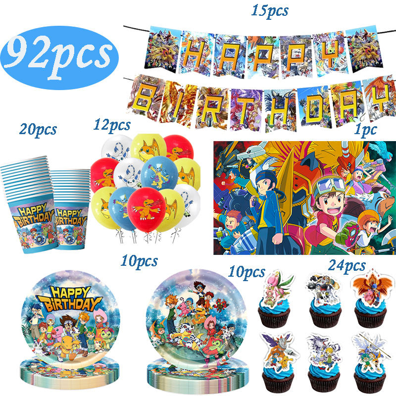 Digimon Themed Birthday Party  - Model Kit Digimon review and price