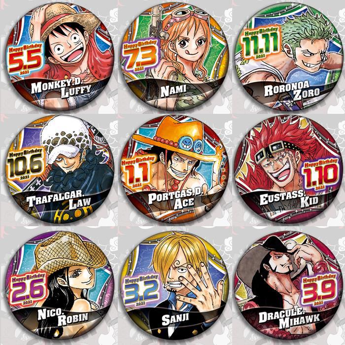 One Piece Anime Badge Pin Set  - Model Kit Accessories review and price